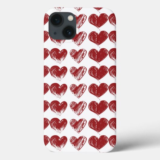 Drei Herzen Case-Mate iPhone Hülle (Rückseite)