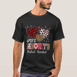 Drei Herzen Cupids Lieblings-Medizin Valentinstag T-Shirt