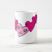 Drei Herzen Kaffeetasse (Mittel)
