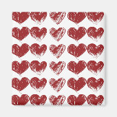 Drei Herzen Magnet (Vorne)