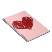 Drei Herzen Notizblock (Rechte Seite)