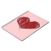 Drei Herzen Notizblock (Linke Seite)