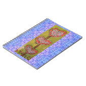 Drei Herzen Notizblock (Linke Seite)