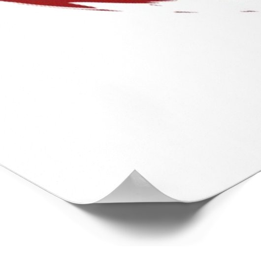 Drei Herzen Poster (Ecke)