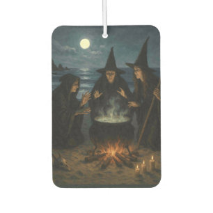 Drei Hexen Brew Cauldron Vollmond Strand Autolufterfrischer