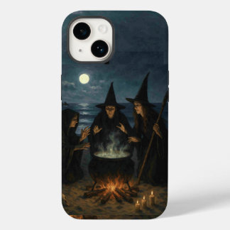 Drei Hexen Brew Cauldron Vollmond Strand Case-Mate iPhone 14 Hülle