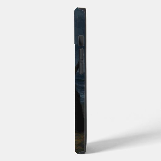 Drei Hexen Brew Cauldron Vollmond Strand Case-Mate iPhone Hülle (Rückseite / Links)