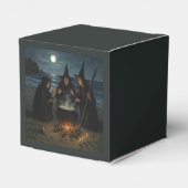 Drei Hexen Brew Cauldron Vollmond Strand Geschenkschachtel (Rückseite)