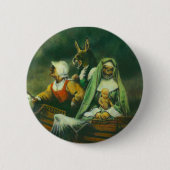 Drei Hexen-Design Button (Vorderseite)