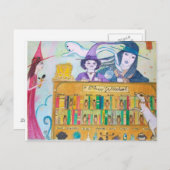 Drei Hexen Postkarte (Vorne/Hinten)