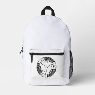 Drei hintereinander angeordnete Stachelhummer Bedruckter Rucksack