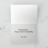 Drei Holstein Kühe Weiden Karte (Innenseite)