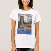 Drei hübsche Pferde T-Shirt (Vorderseite)