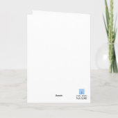 Drei Hühner notecard (Rückseite)