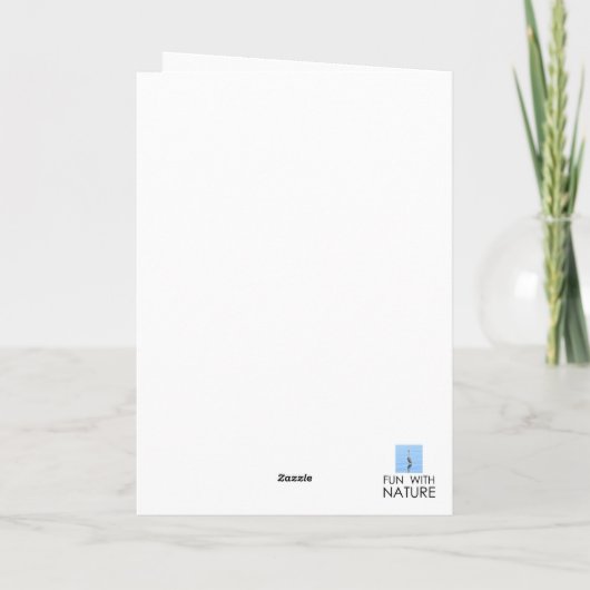 Drei Hühner notecard (Rückseite)