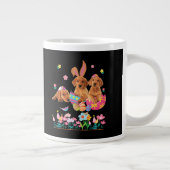 Drei Hunde im sonnigen Labrador Retriever in Oster Jumbo-Tasse (Rechts)