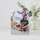 Drei Hunde Postkarte (Stehend Vorderseite)