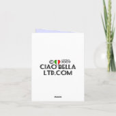 Drei Huskies-Geburtstags-Karte Karte (Rückseite)