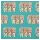 Drei Igel aus Baumwolle Stoff (Muster)