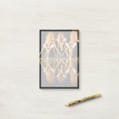 Drei Impalas trinken zusammen in der Nacht Post-it Klebezettel (Auf Schreibtisch)