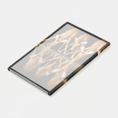 Drei Impalas trinken zusammen in der Nacht Post-it Klebezettel (angewinkelt)