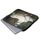 Drei in einem Baum Laptopschutzhülle (Vorne Knopf)