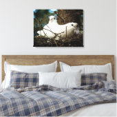Drei in einem Baum Leinwanddruck (Insitu (Schlafzimmer))