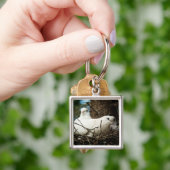 Drei in einem Baum Schlüsselanhänger (Hand)