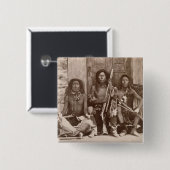 Drei Inder Braves, fotografiert durch königliche Button (Vorne & Hinten)