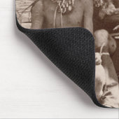 Drei Inder Braves, fotografiert durch königliche Mousepad (Ecke)