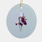 Drei Ire in den Shades of Magenta Keramik Ornament (Links)