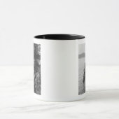 Drei Jäger mit Kanus an der Küste Tasse (Zentrum)