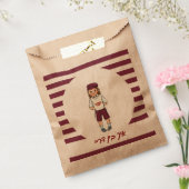 Drei Jahre alter Junge gestreift Upsherin Favor Ba Geschenktütchen (Versiegelt)