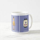 Drei japanische Tsukumogami Yokai Kaffeetasse (VorderseiteRechts)