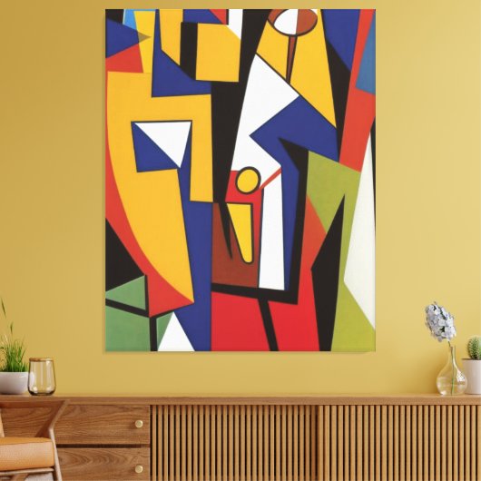 Drei Jazz Musicians Canvas Print Leinwanddruck (Insitu (Wohnzimmer))