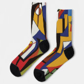 Drei Jazz Musicians Socks Socken (Linkes Detail)