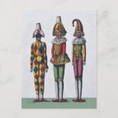 Drei Jesters PostCard Postkarte (Vorderseite)