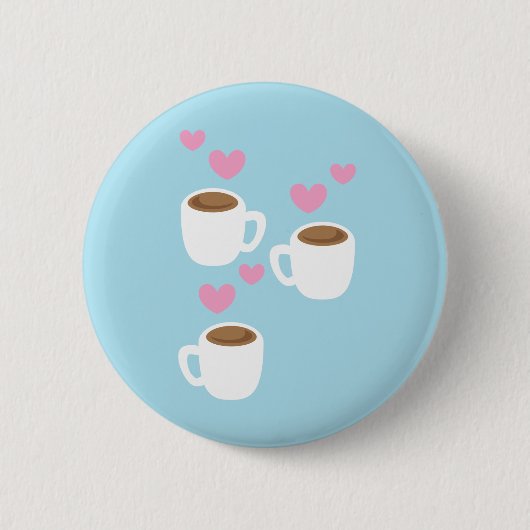 drei Kaffee Button (Vorderseite)