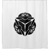 Drei Kaninchen Duschvorhang (Vorderseite)