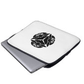 Drei Kaninchen Laptopschutzhülle (Vorne Knopf)