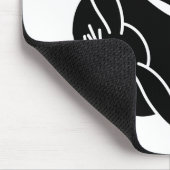 Drei Kaninchen Mousepad (Ecke)