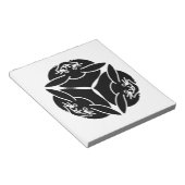 Drei Kaninchen Notizblock (angewinkelt)