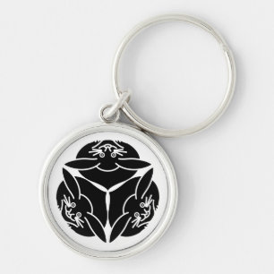 Drei Kaninchen Schlüsselanhänger