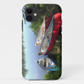 Drei Kanus Case-Mate iPhone Hülle (Rückseite)