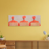 Drei Kardinäle 2010 Leinwanddruck (Insitu (Wohnzimmer))