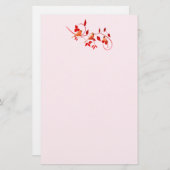 Drei Kardinäle Briefpapier (Vorne/Hinten)