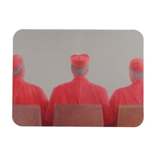 Drei Kardinäle II 2012 Magnet (Horizontal)