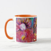 DREI KARNIVAL MASKS Venezianische Maskierung Tasse (Links)