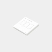 Drei Karten Tarot verteilt (klein, einfach) Post-it Klebezettel (angewinkelt)