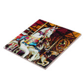 Drei Karussell Fliese (Seite)